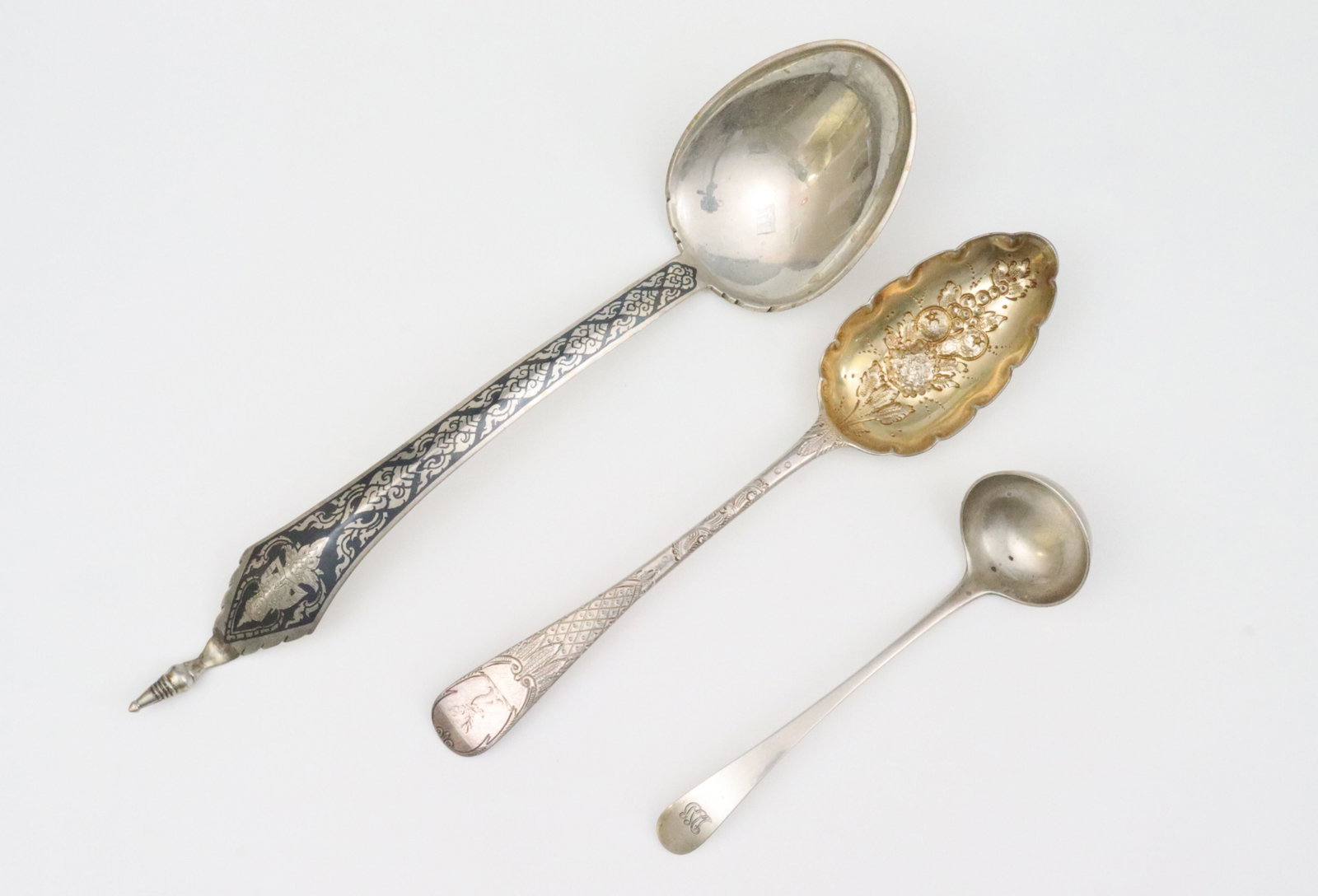 (12) PIECE ASSORTED STERLING FLATWARE GROUP - 3