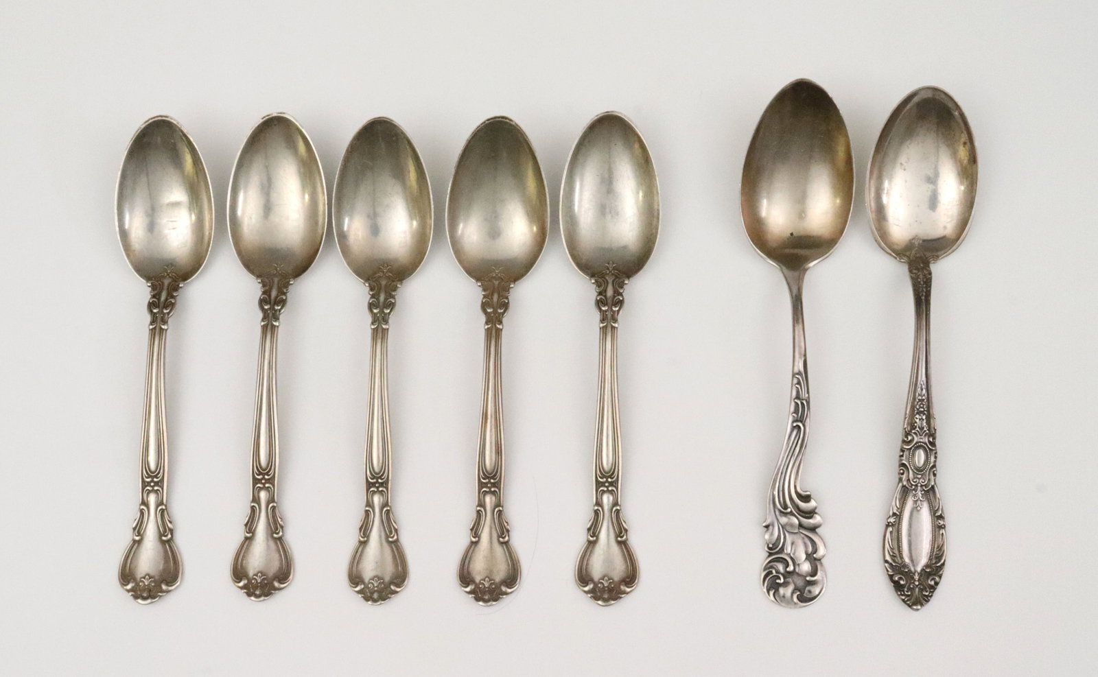 (18) ASSORTED STERLING TEASPOONS - 2