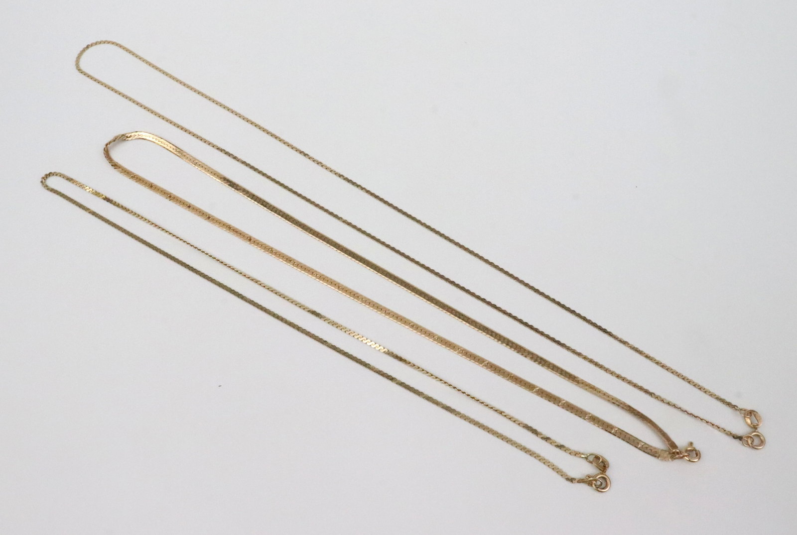 (3) 14K GOLD NECKCHAINS - 2