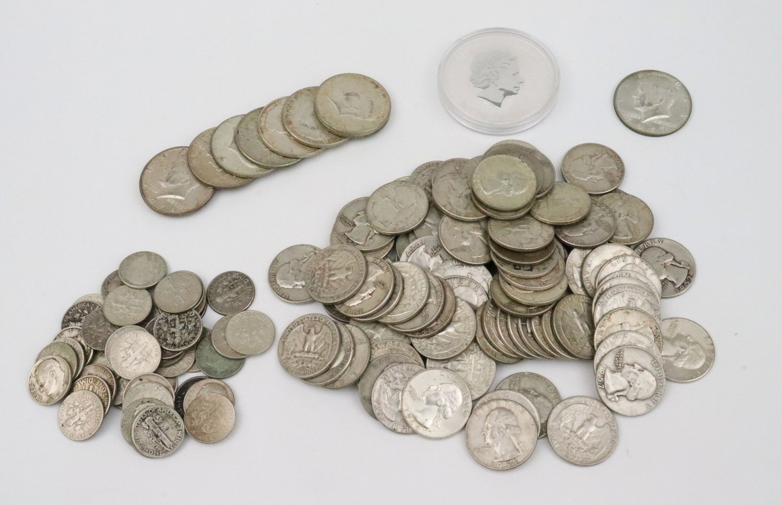 (143) US SILVER COINS (1 of 1)