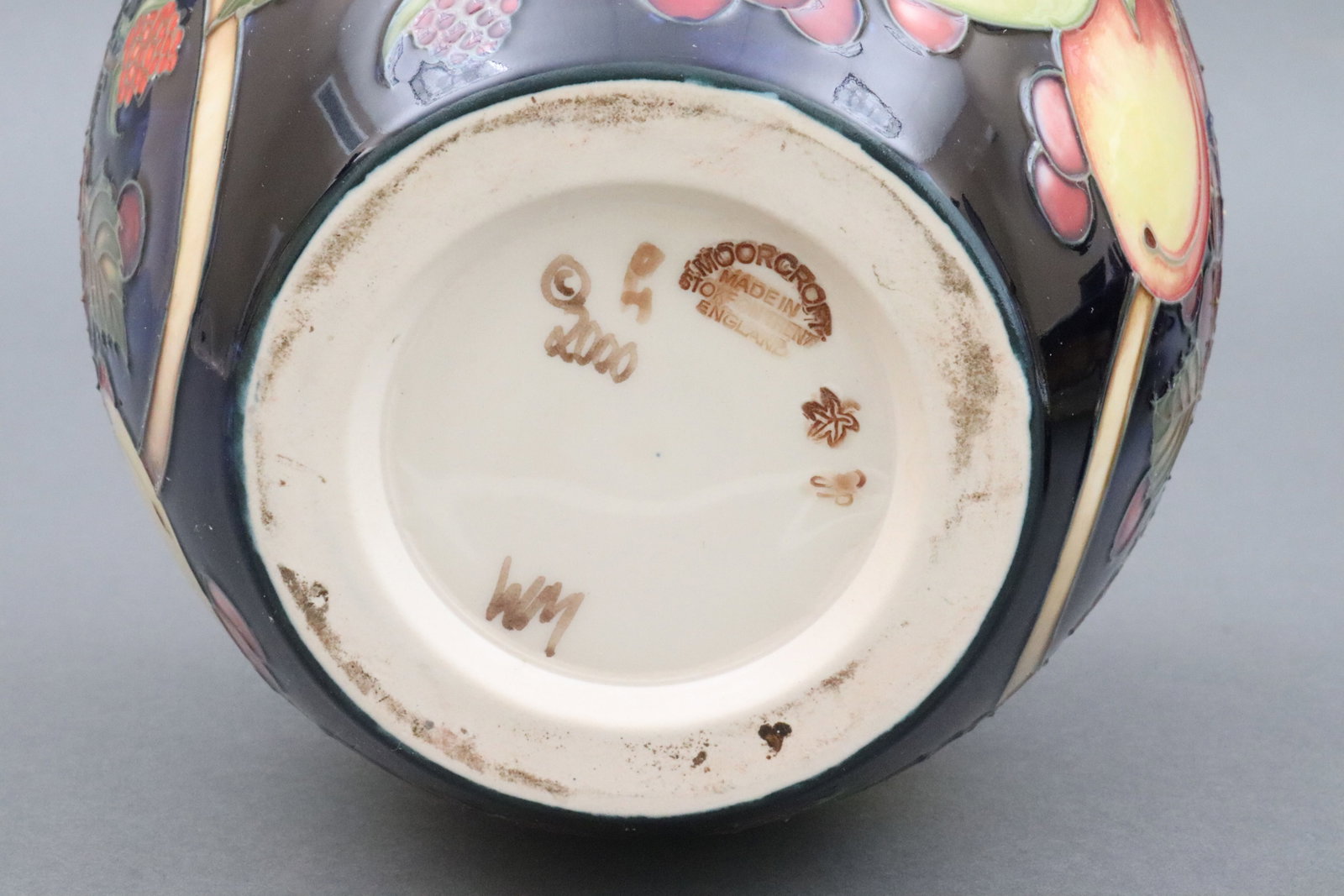 (3) LARGE MOORCROFT POTTERY ITEMS - 3