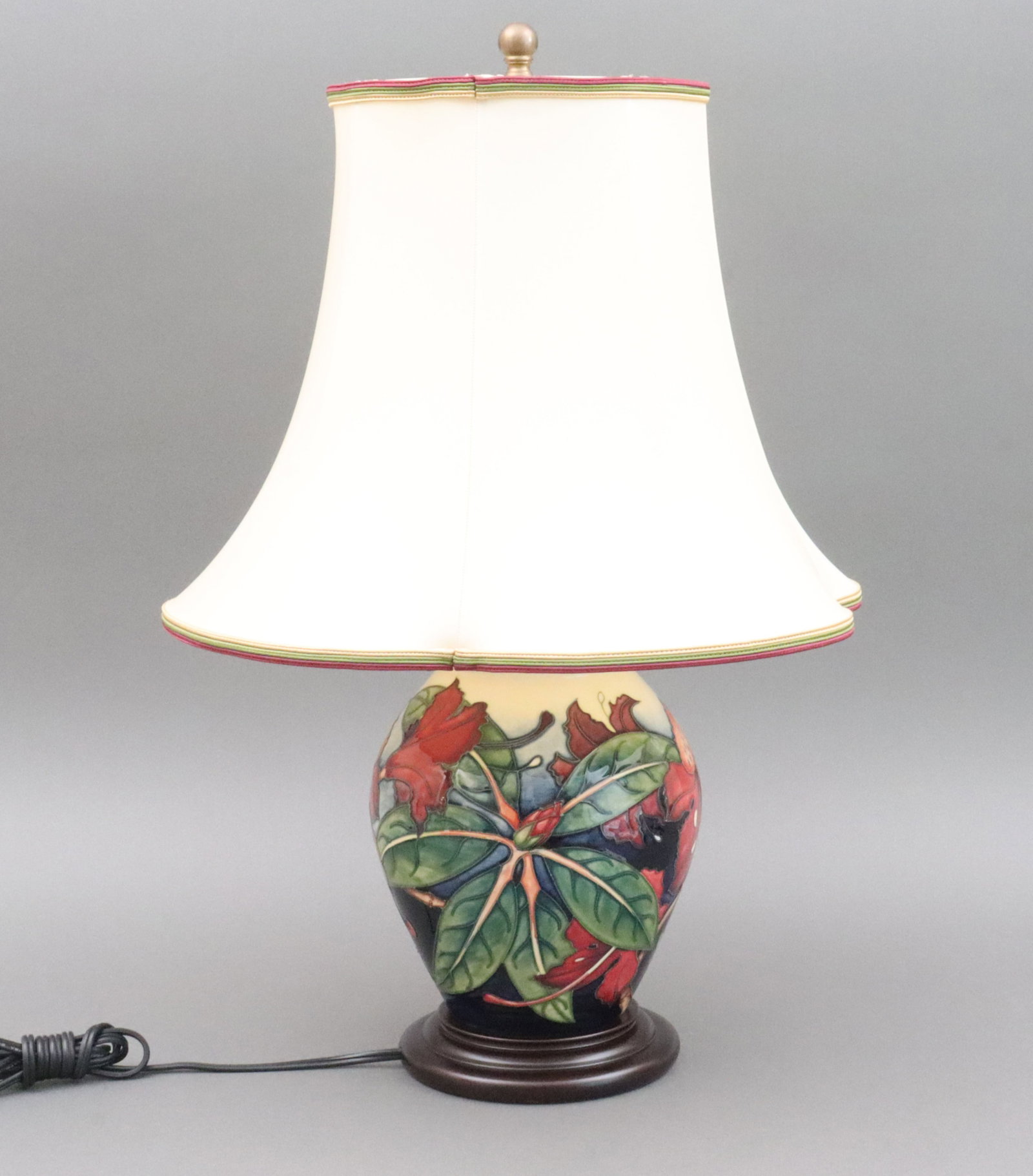 (3) LARGE MOORCROFT POTTERY ITEMS - 6