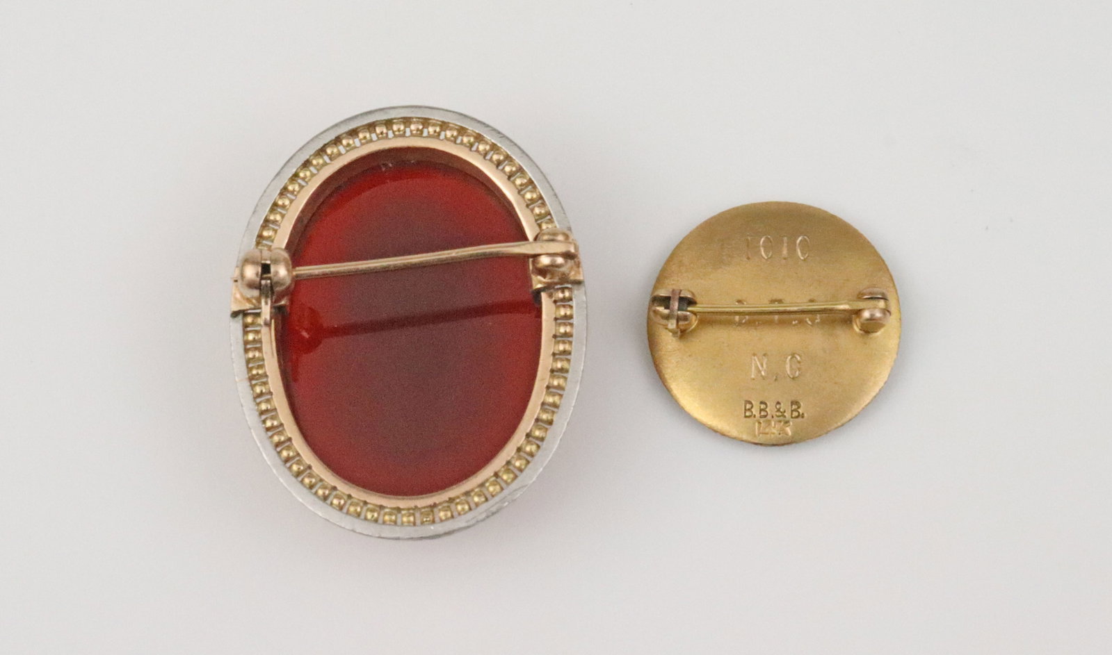 (2) 14K PINS - 2