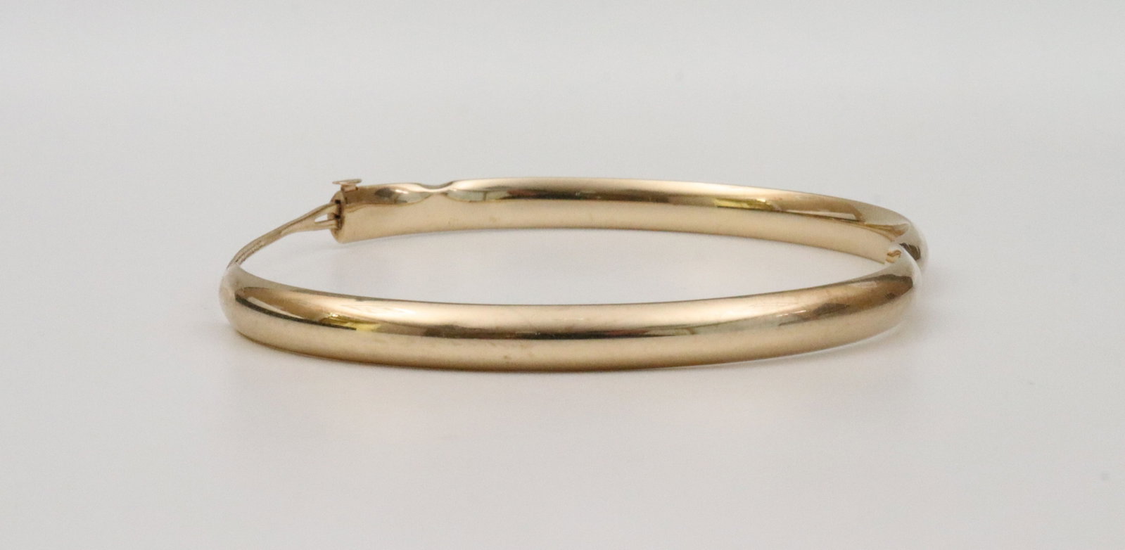 ETERNAGOLD 14K SLIDE HINGED BANGLE - 2