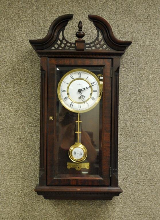 HOWARD MILLER CHIMING WALL CLOCK