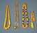 (4) PIECE VINTAGE AMBER JEWELRY GROUP