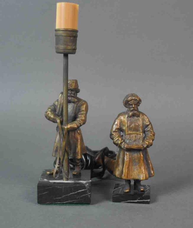 (2) RUSSIAN BRONZE FIGURES (1 of 5)