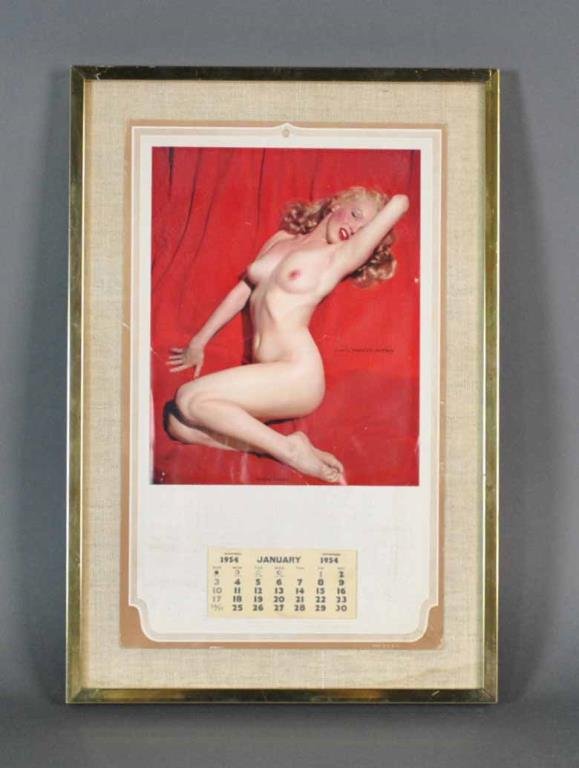 MARILYN MONROE 1954 GOLDEN DREAMS CALENDAR (1 of 4)