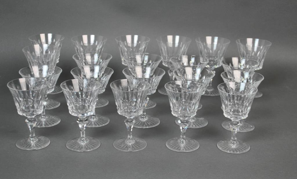 (21) PIECE BACCARAT BUCKINGHAM STEMWARE GROUP (1 of 1)