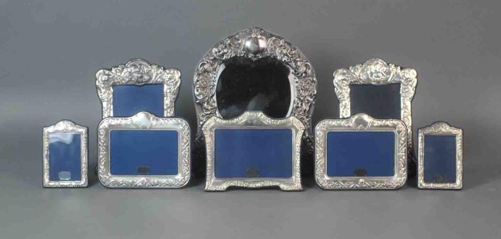 (8) ENGLISH STERLING PICTURE FRAMES (1 of 1)