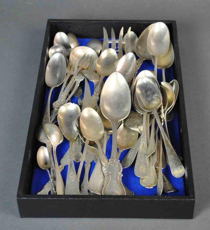 (47) PIECE STERLING FLATWARE GROUP (1 of 1)