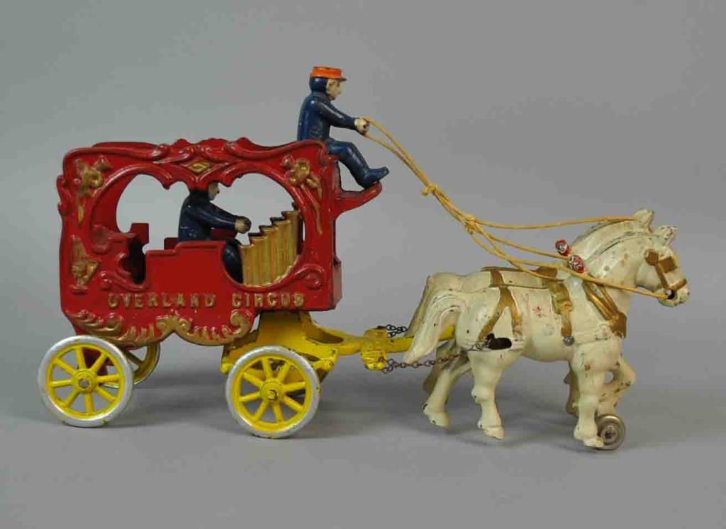 KENTON CAST IRON OVERLAND CIRCUS CALLIOPE WAGON (1 of 5)