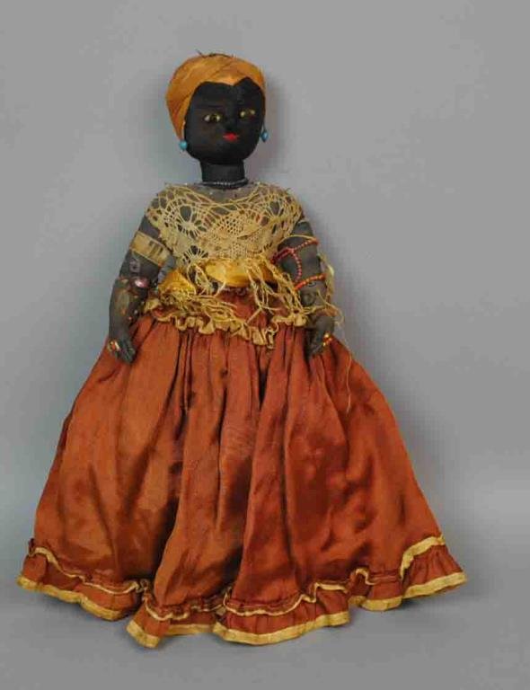 ANTIQUE CLOTH VOODOO DOLL (1 of 5)