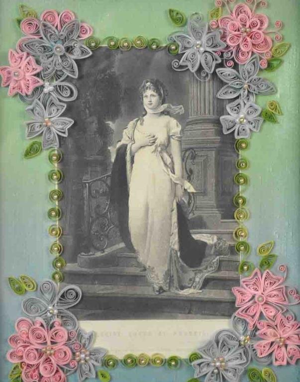 ENGRAVED PRINT OF LOUISE QUEEN OF PRUSSIA (1 of 4)