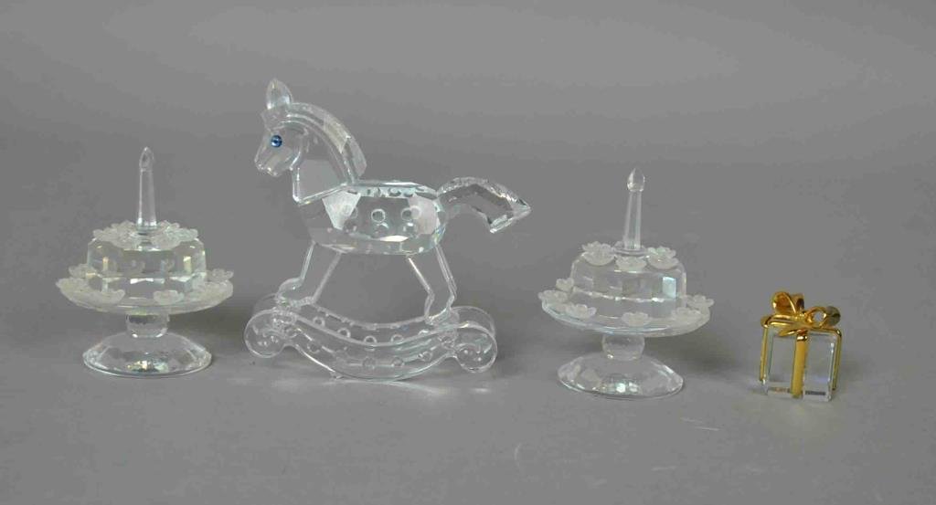(4) SWAROVSKI FIGURINES (1 of 1)