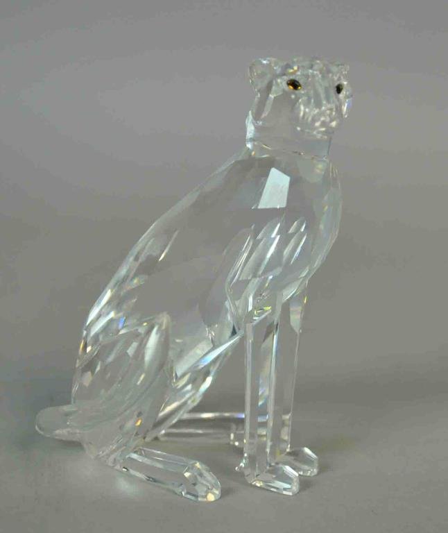 SWAROVSKI FIGURINE - CHEETAH (1 of 1)