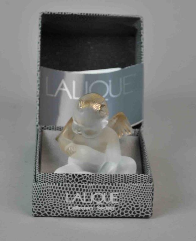 LALIQUE FIGURE - ELTON'S ANGEL (1 of 3)