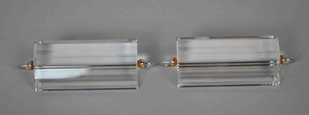 SWAROVSKI CRYSTAL - (2) KNIFE RESTS (1 of 2)