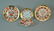 (4) PIECE ENGLISH SPODE PORCELAIN GROUP