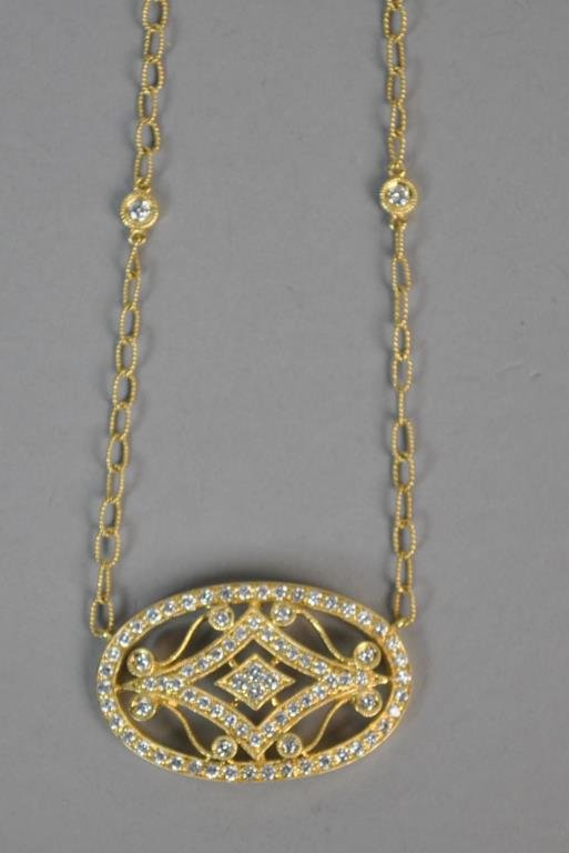 DIAMOND LAVALIER NECKLACE (1 of 2)
