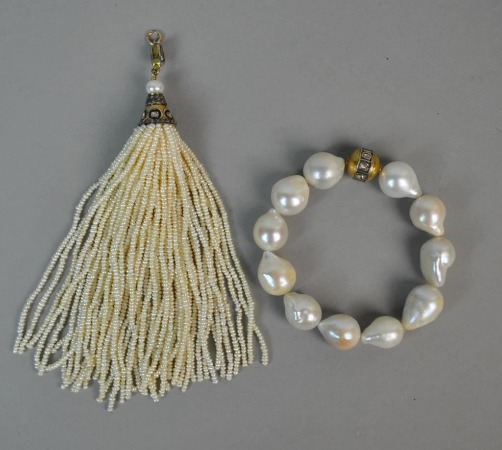 (2) PEARL & DIAMOND JEWELRIES (1 of 3)