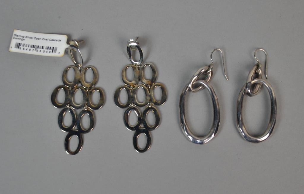 (2) PAIRS OF IPPOLITA STERLING PIERCED EARRINGS (1 of 2)