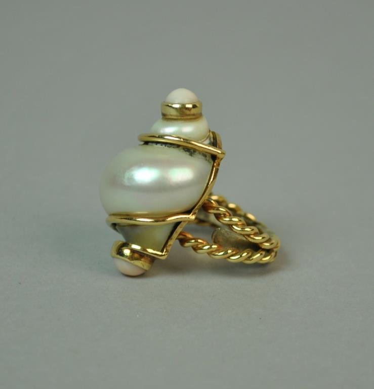 SEAMAN SCHEPPS TURBO SHELL FANCY RING (1 of 3)