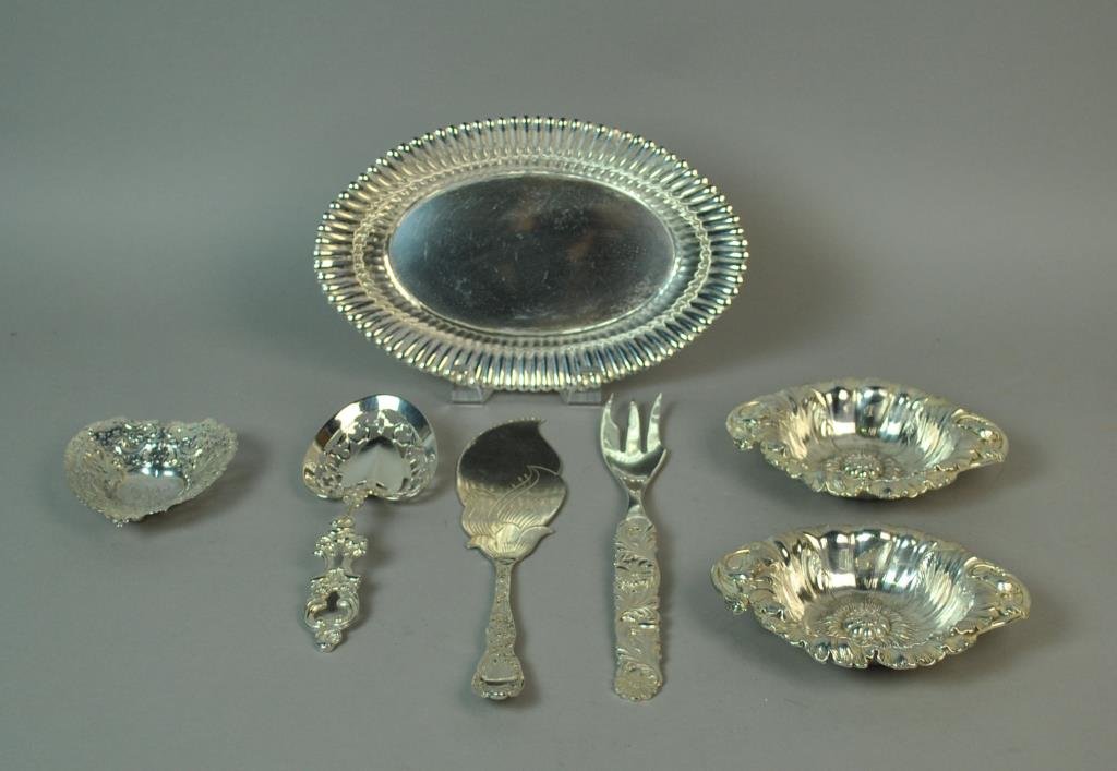 (7) PIECE STERLING TABLEWARES GROUP (1 of 1)