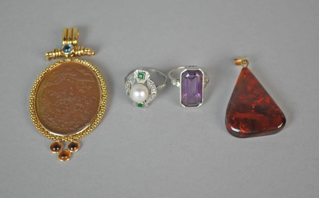 (4) PIECE JEWELRY GROUP (1 of 3)