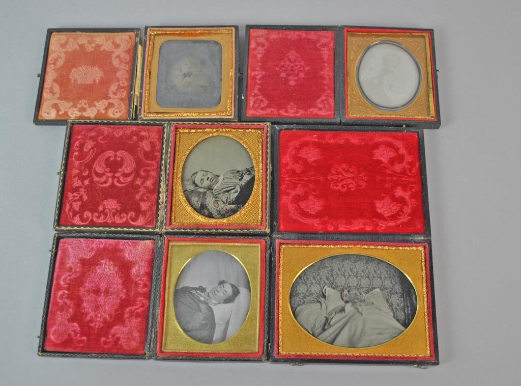 (5) POST MORTEM DAGUERREOTYPES & AMBROTYPES (1 of 3)