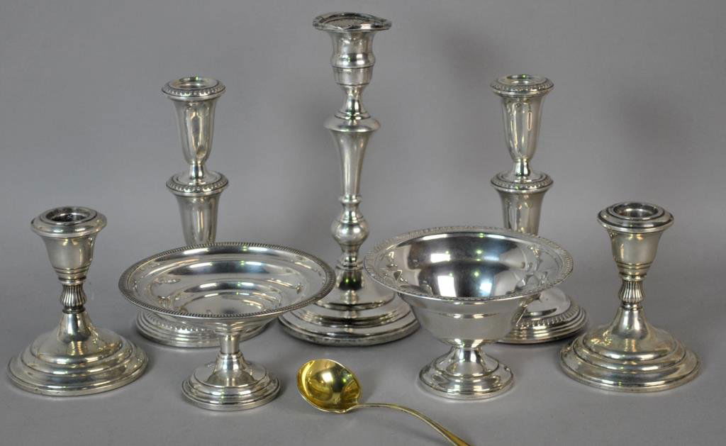 (8) PIECE STERLING TABLEWARES GROUP (1 of 2)