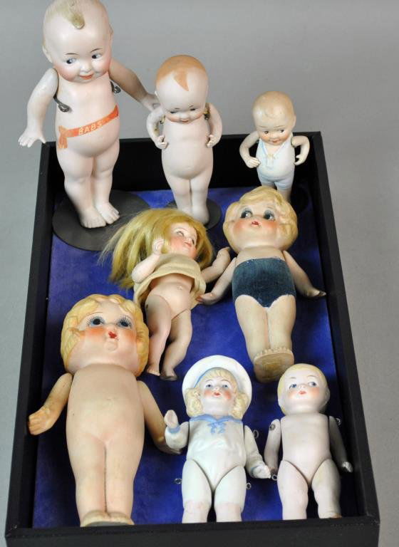 (8) ALL-BISQUE DOLLS (1 of 4)