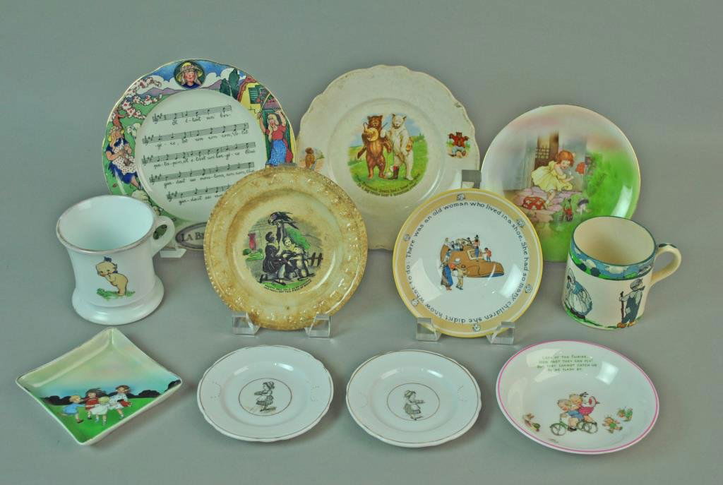 (11) PIECE CHILDREN'S TABLEWARE GROUP (1 of 1)