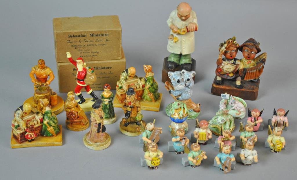 (25+) FIGURAL MINIATURES (1 of 5)