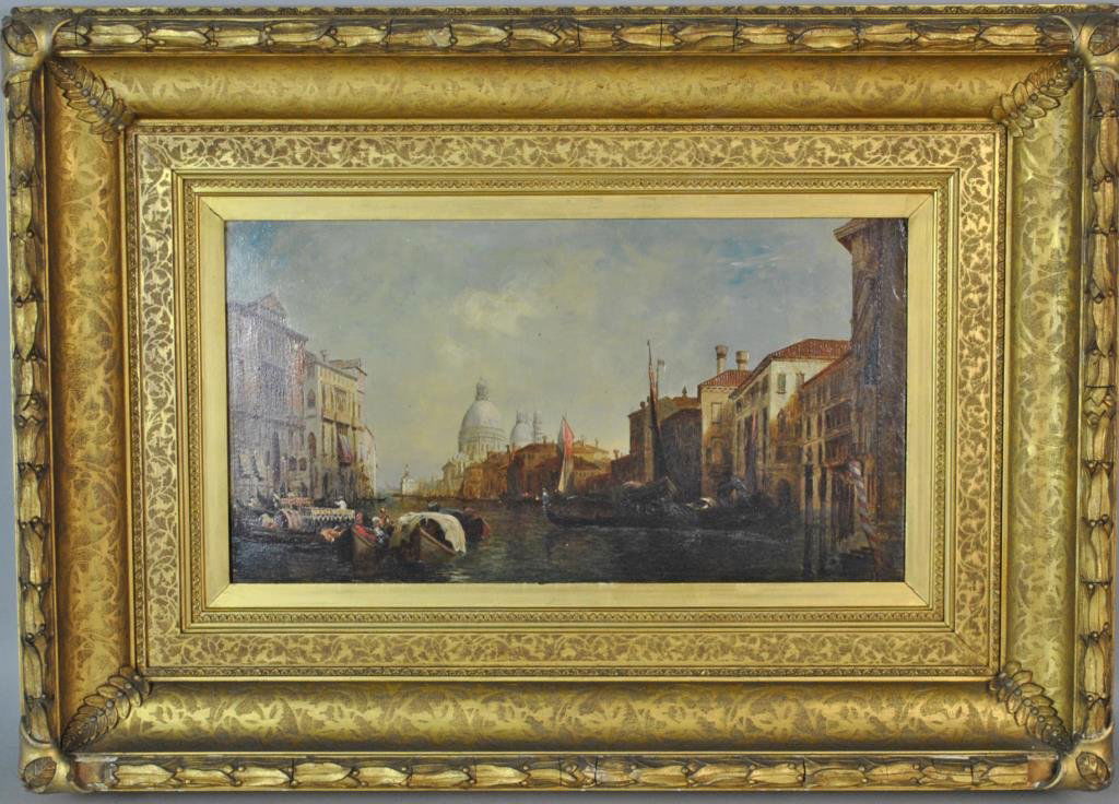 ITALIAN SCHOOL (19THC.), VENETIAN VIEW (1 of 6)