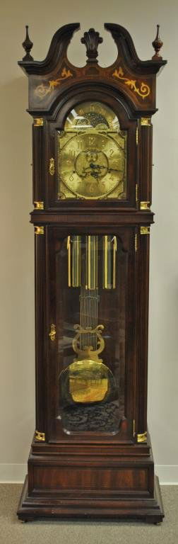 CHARLES R. SLIGH TALL CASE CLOCK (1 of 5)