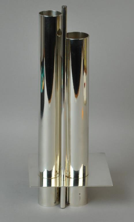 MID-CENTURY GIO PONTI POLIVASO VASE BY CHRISTOFLE (1 of 4)