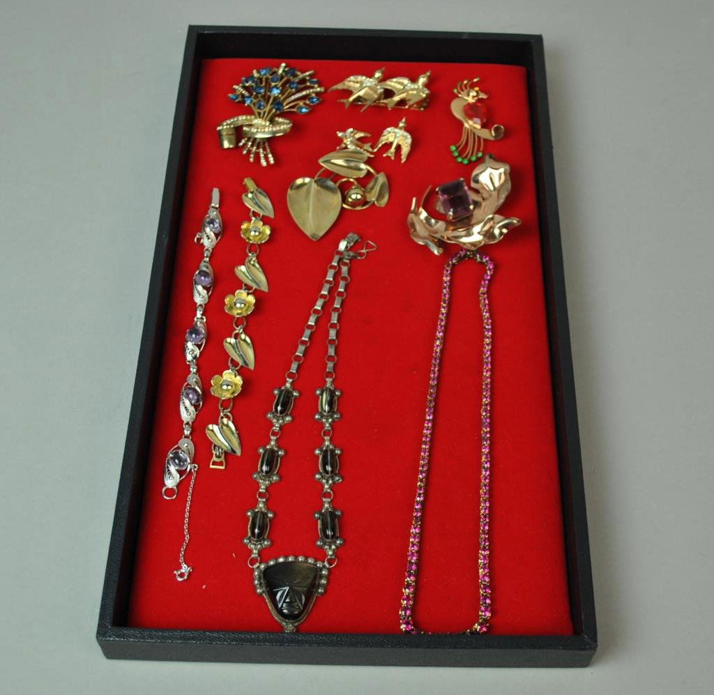 (10) PIECE STERLING JEWELRY GROUP (1 of 2)