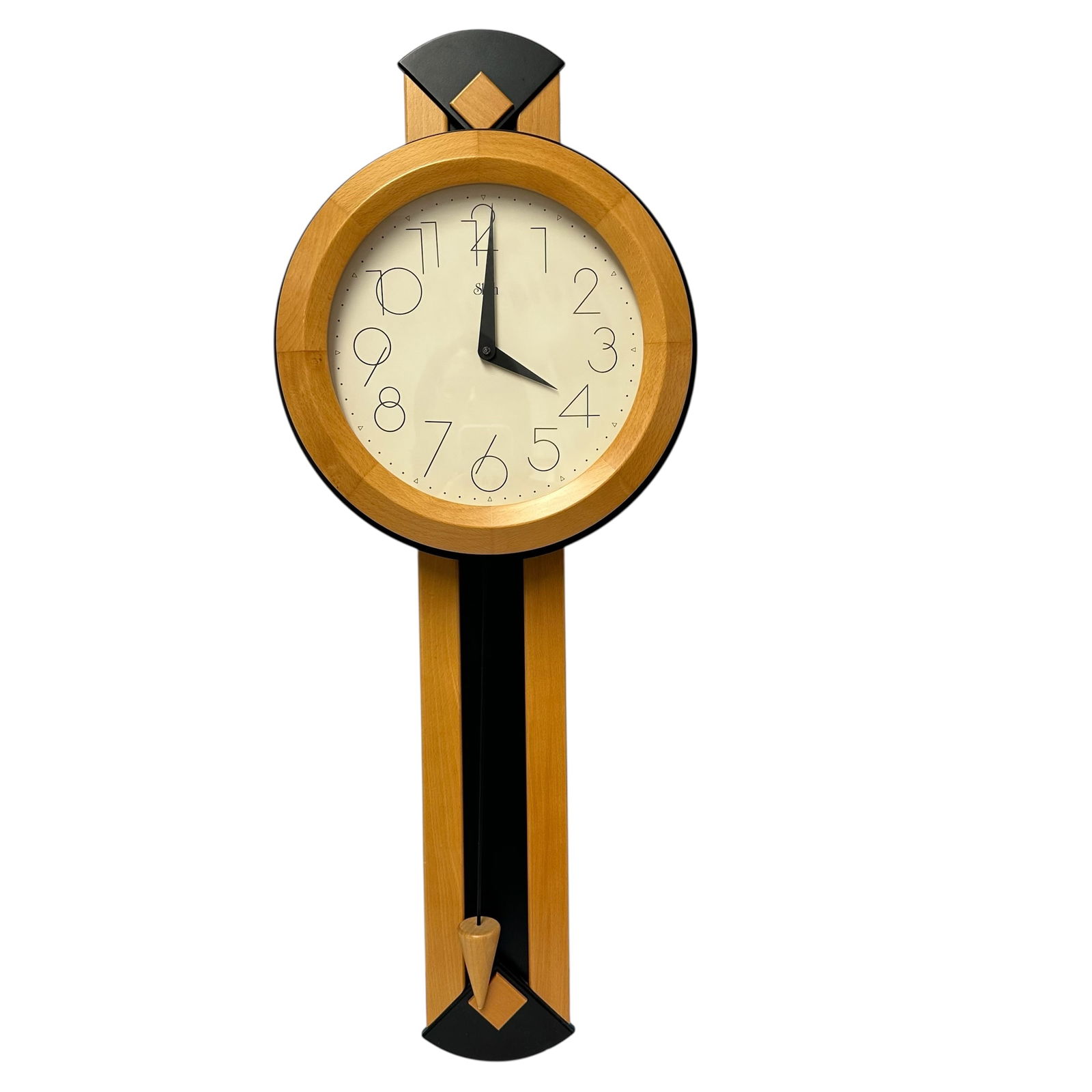 Sligh Art Deco Style Pendulum Wall Clock (1 of 7)