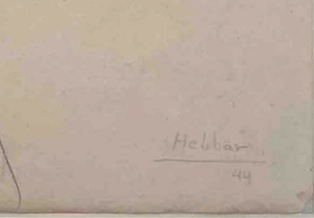 KATTINGERI KRISHNA HEBBAR (1911-1996) SKETCHE,PENCIL ON PAPER - 2