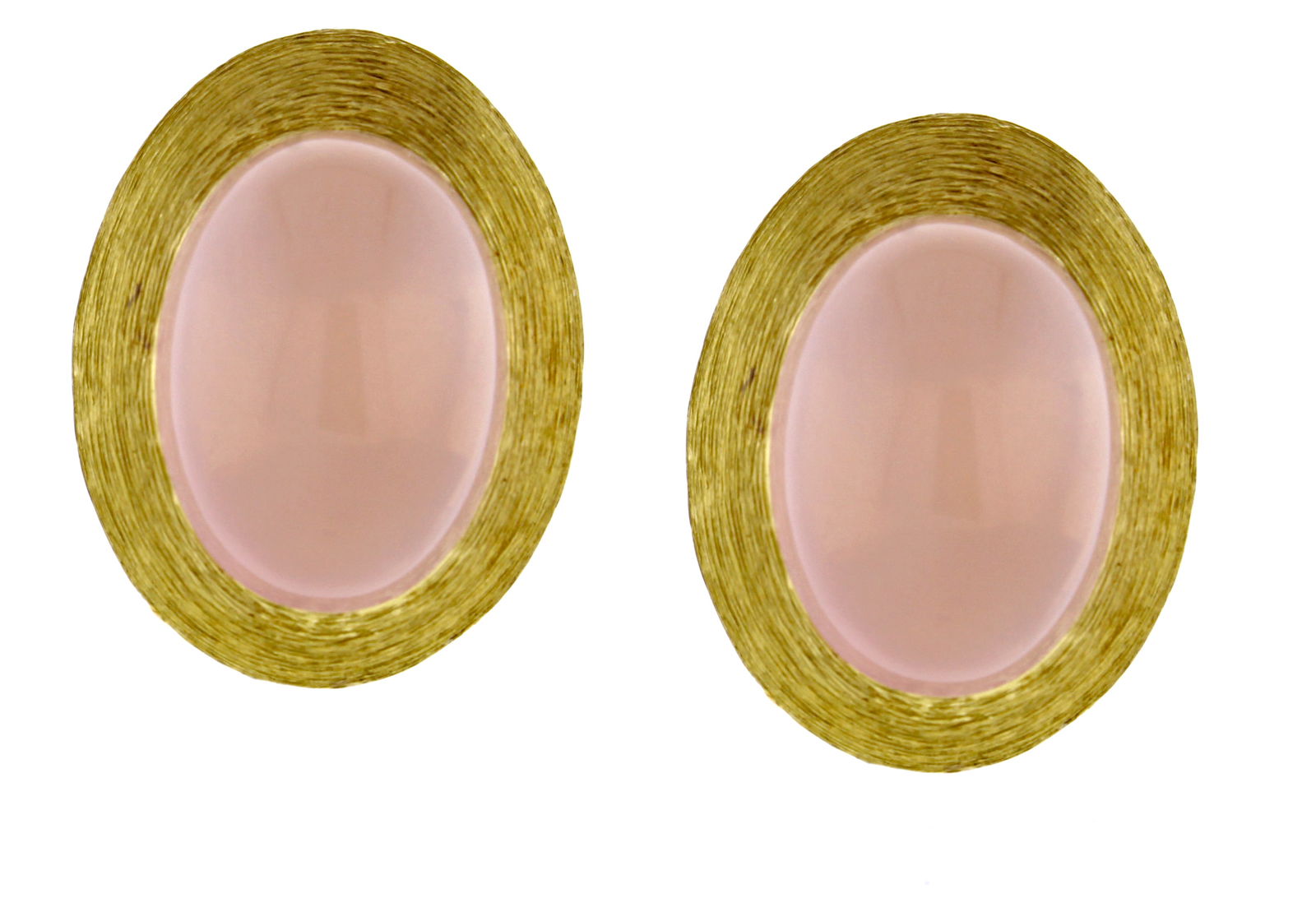 Henry Dunay Earrings Rose Quartz Saba (1 of 4)