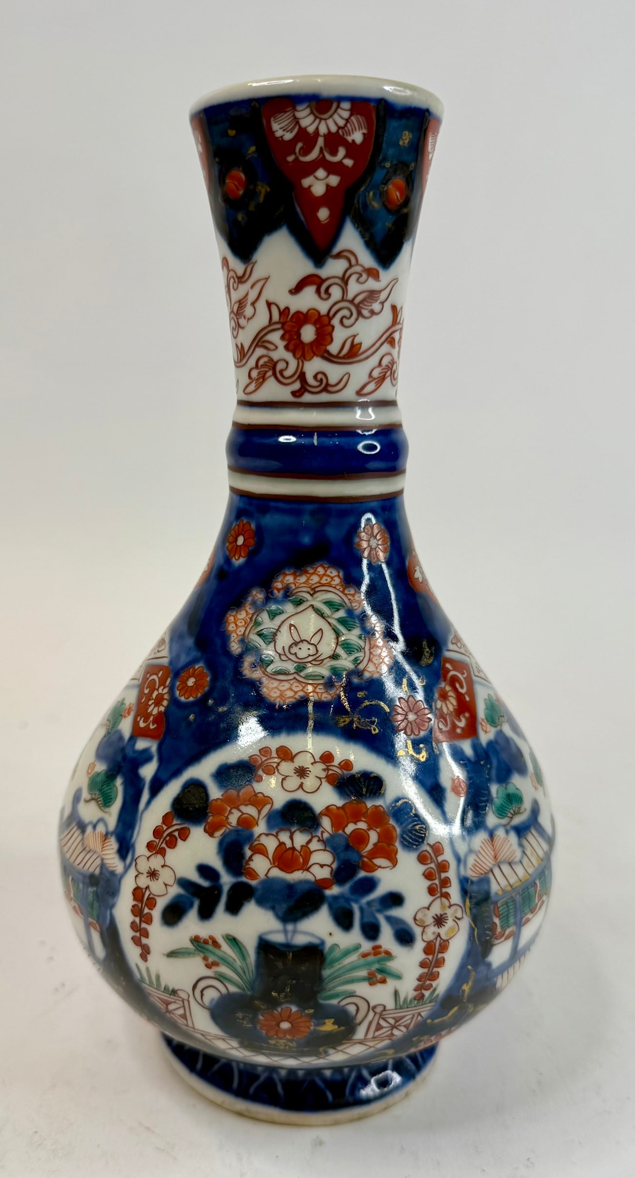 Japanese Imari Water Bottle / Vase (1 of 6)