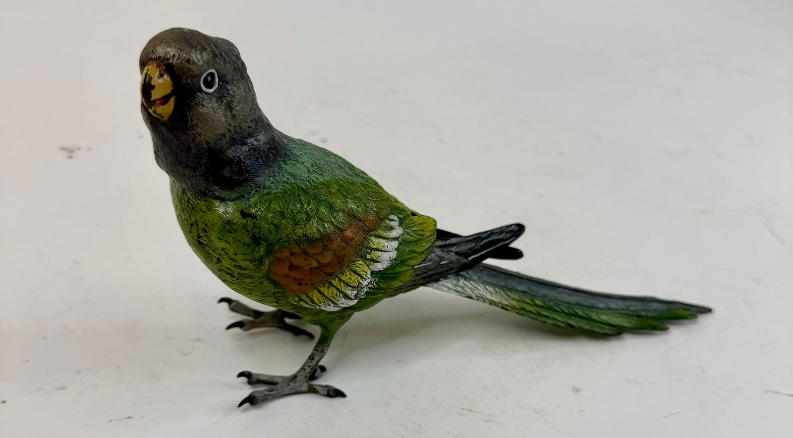 Austrian Cold Painted Bronze Bird (1 of 3)
