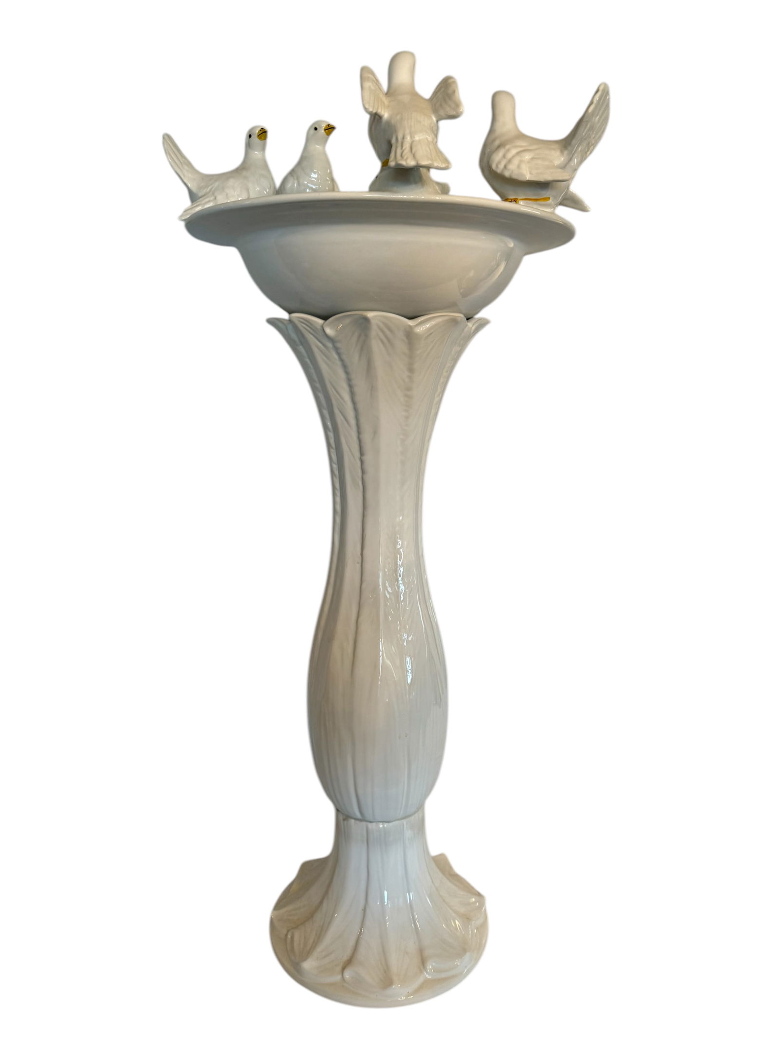 Italian Pedestal and Bowl Bird Bath (1 of 8)