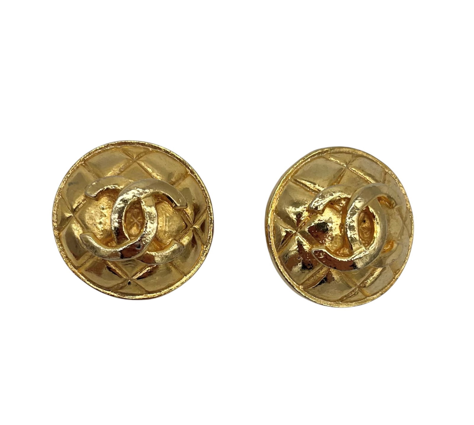 Vintage Chanel CC logo Earrings (1 of 2)
