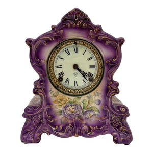 Ansonia Wyoming Purple RARE Uranium Dial