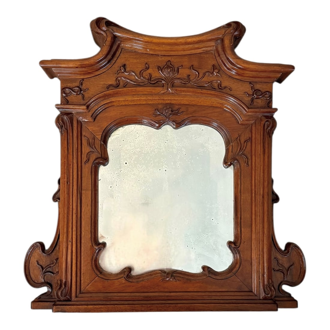 Wooden Wall Mirror: Wooden Wall Mirror