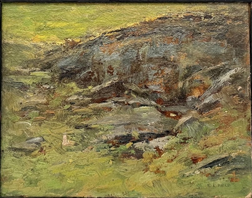 Edward Loyal Field - Autumn Landscape Sketch - 2