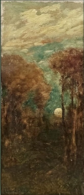 Edward Loyal Field - Autumn Landscape Sketch - 2