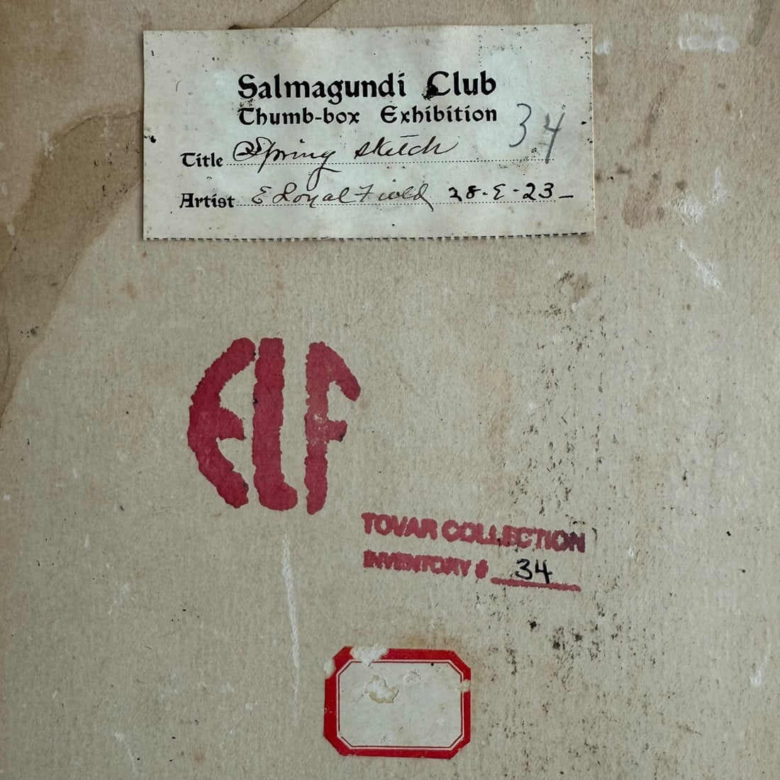 Edward Loyal Field - Spring Sketch - 4